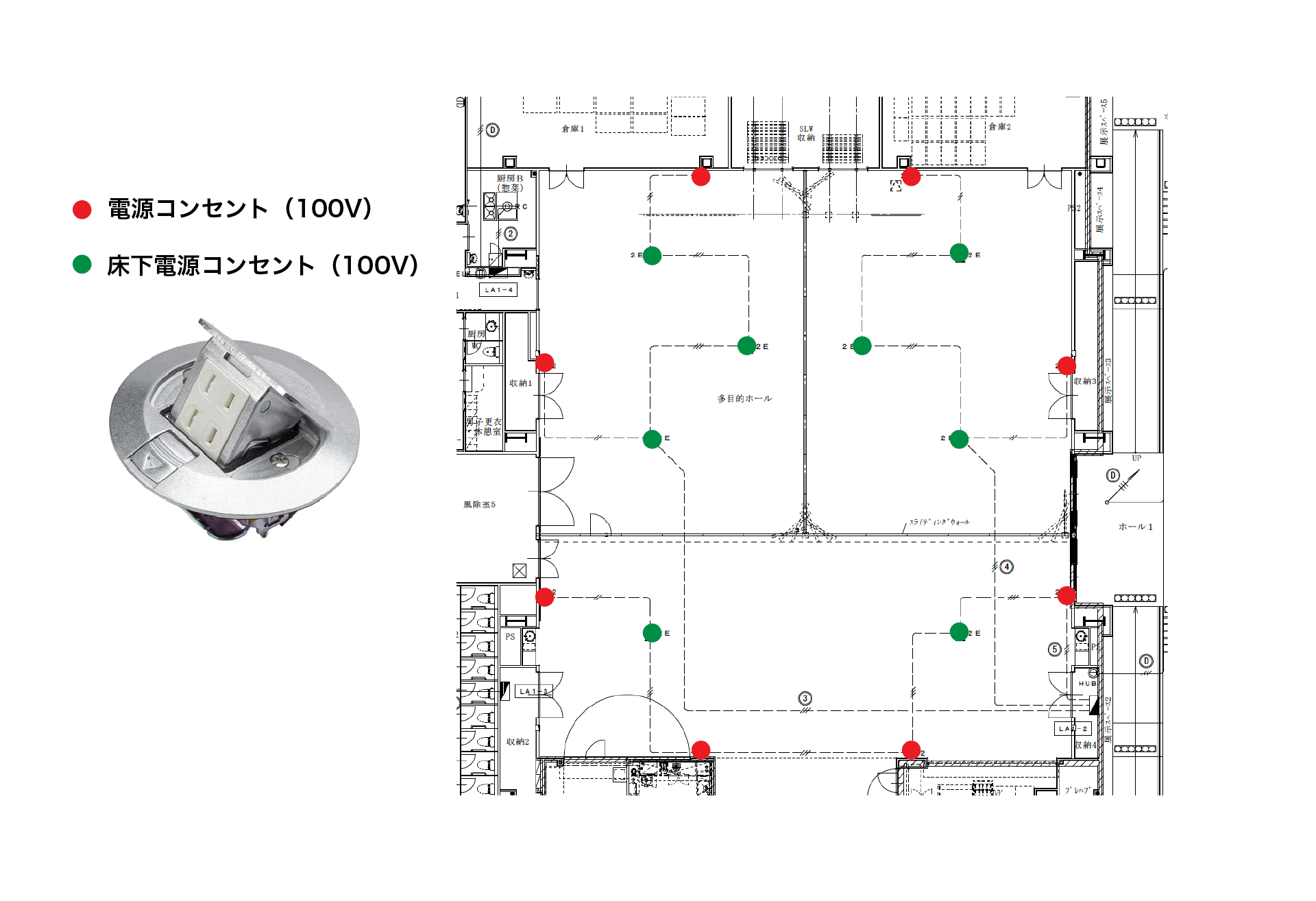 コンセント配置