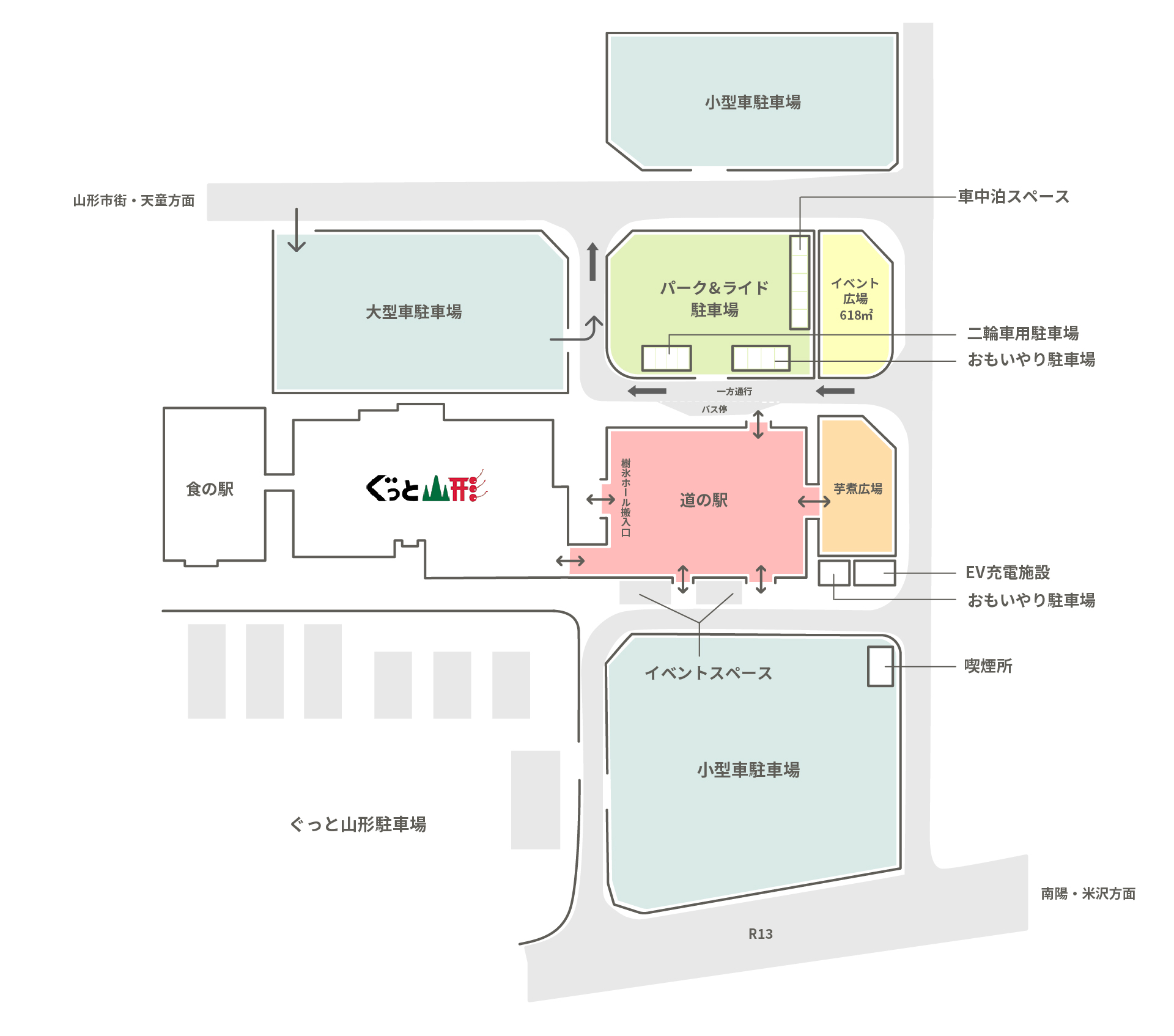 屋外施設配置図